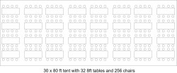 30 x 80 High Peak Tent Rental in Grand Rapids