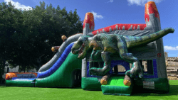 trex bounce house with water slide rentals grand rapids mi 1767469 1 T-Rex Bounce House with Water Slide