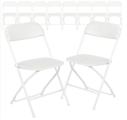 white folding chair rentals grand rapids 1767802759 20 x 20 Tent, 6 x 8' Tables, 48 x Chairs - White