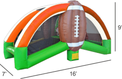 Inflatable Football Challenge Game